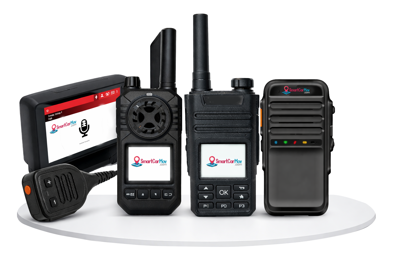 Rádio PTT SmartCarMov